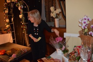 Selecting the raffle prize 