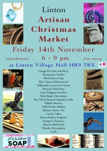 Xmas market 2014 leaflet