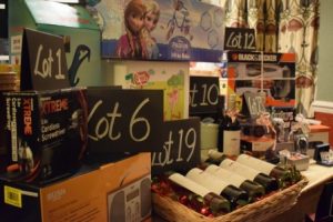 Some of the fantastic items on show before the bidding commenced